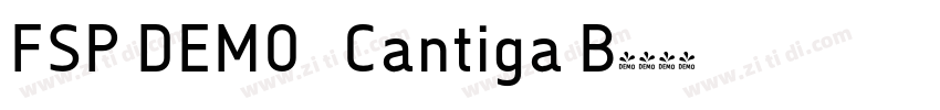 FSP DEMO   Cantiga B字体转换